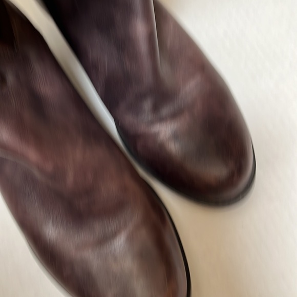 Cole Haan Nike Air Sole Dark Brown Suede And Leather Pull On Size 9 boots - Picture 10 of 11